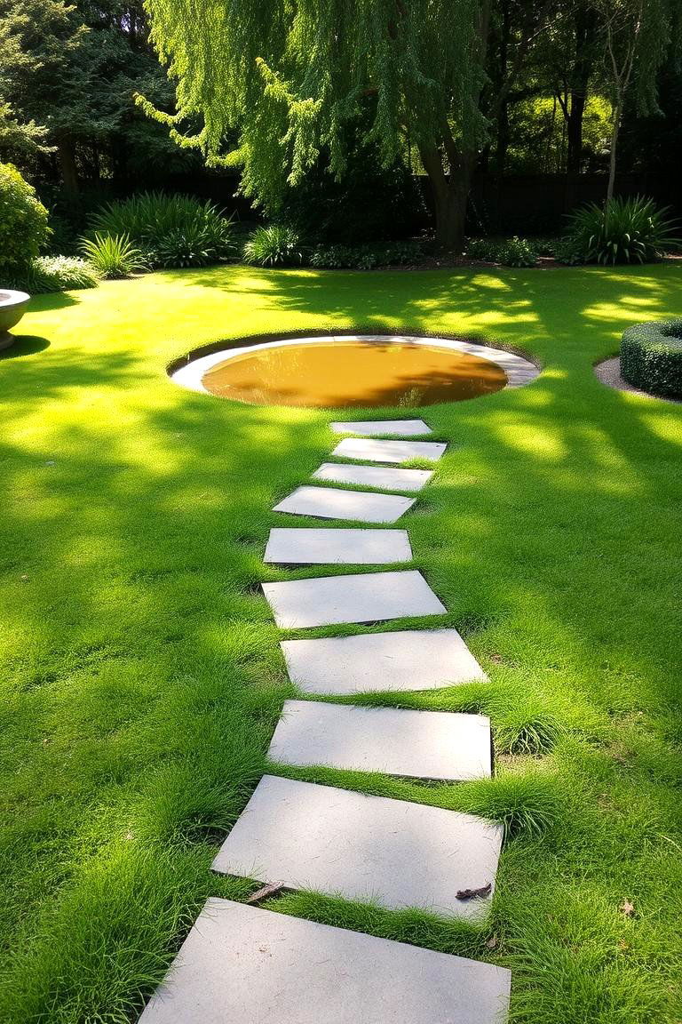 Stepping Stones for Playful Pathways - 24 Hardscape Ideas