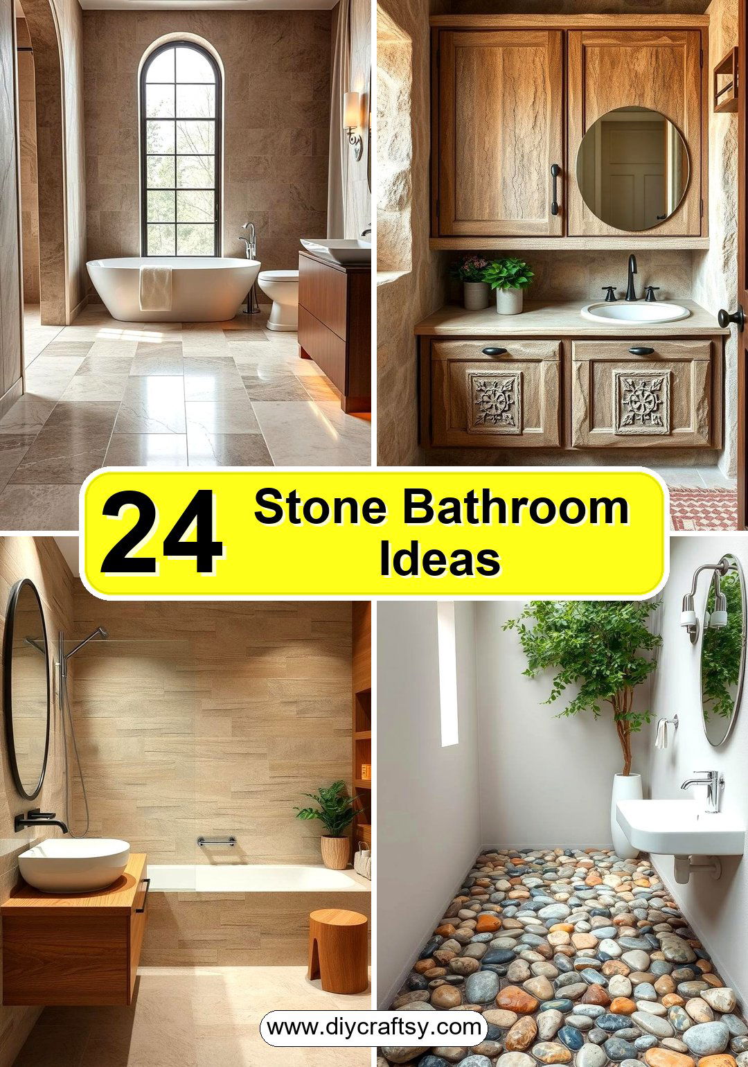 Stone Bathroom Ideas