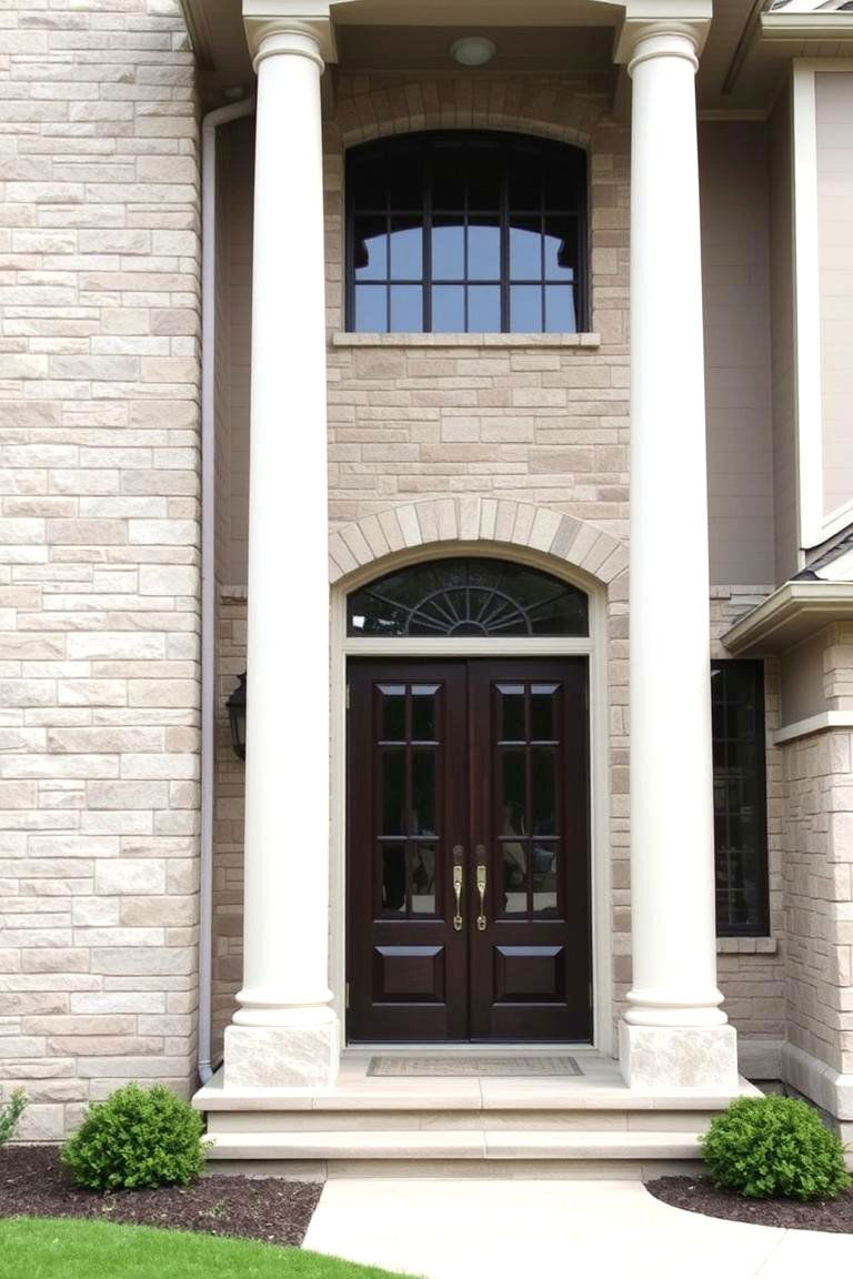 Stone Facades - 27 1980s House Exterior Ideas