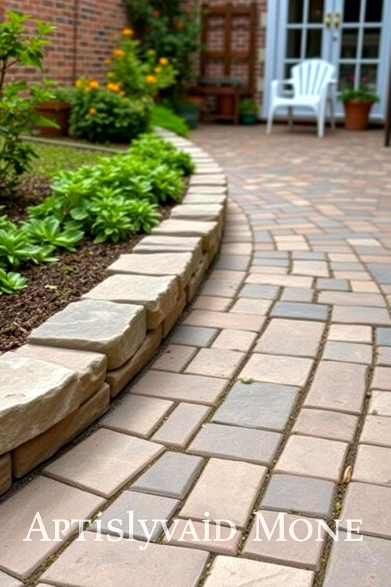 Stone Paver Incline - 24 Sloped Walkway Ideas