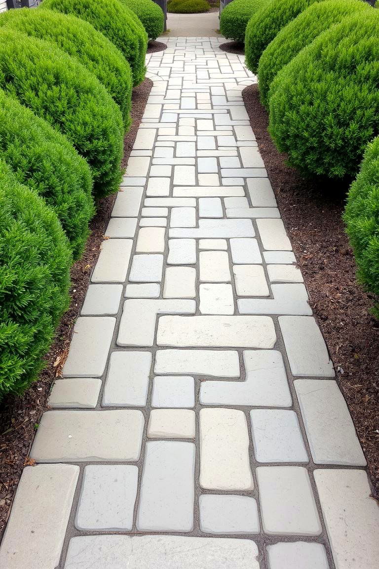 Stone Paving for a Traditional Look - 24 Natural Walkway Ideas
