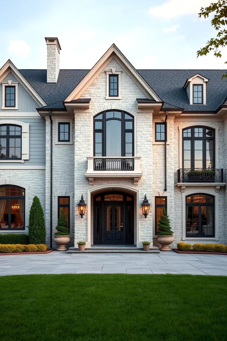 Stone Veneer Siding - 24 Exterior House Siding Ideas