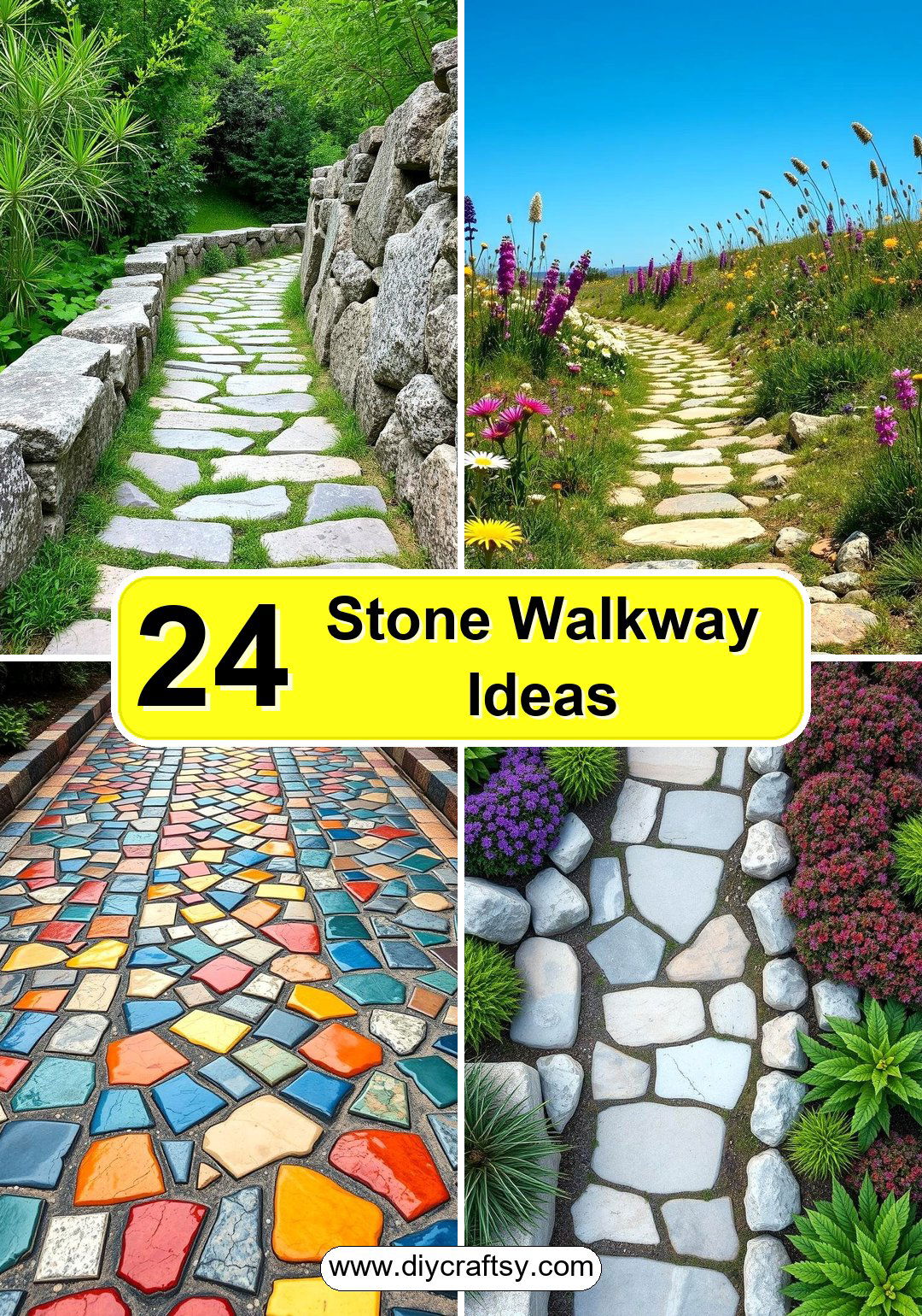 Stone Walkway Ideas