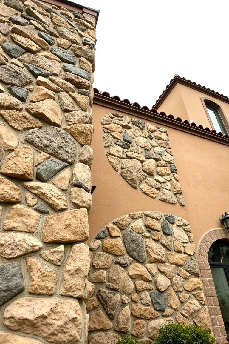 Stone and Stucco Durable and Beautiful Exteriors - 24 Spanish Mediterranean House Ideas