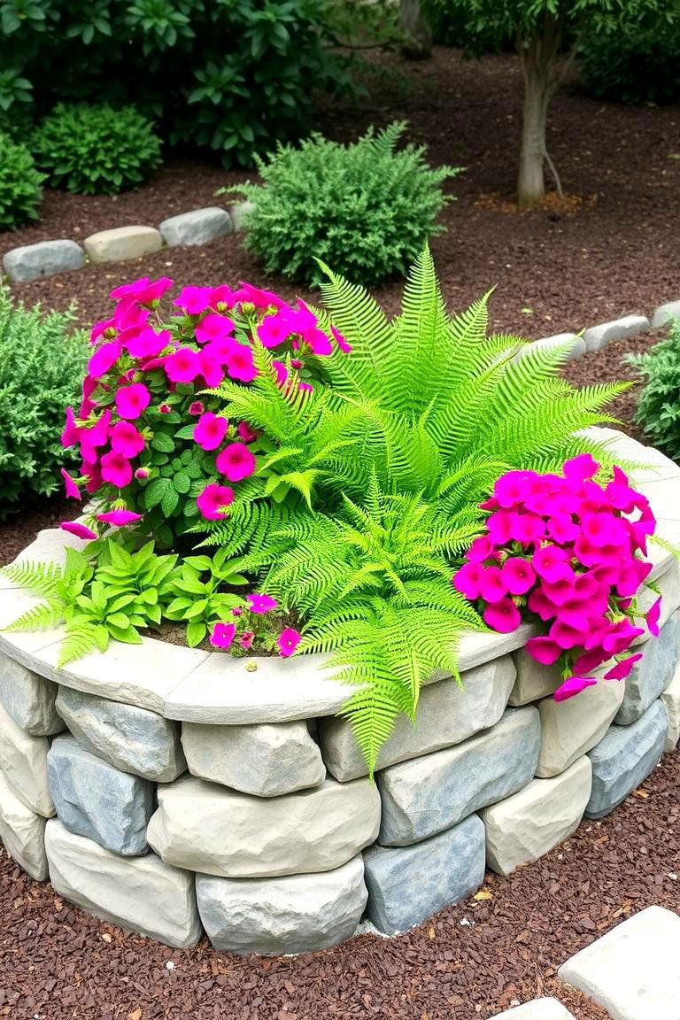 Stone or Brick Raised Bed - 24 Raised Garden Bed Ideas