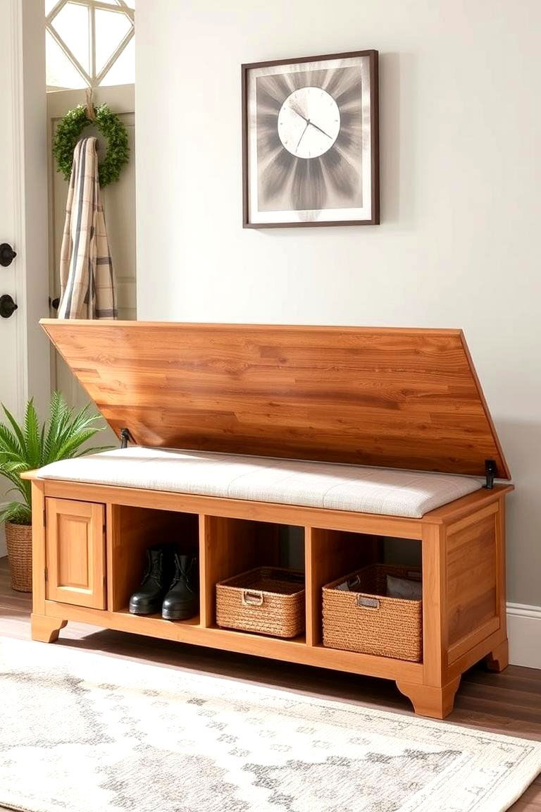 Storage Benches - 24 Storage Ideas