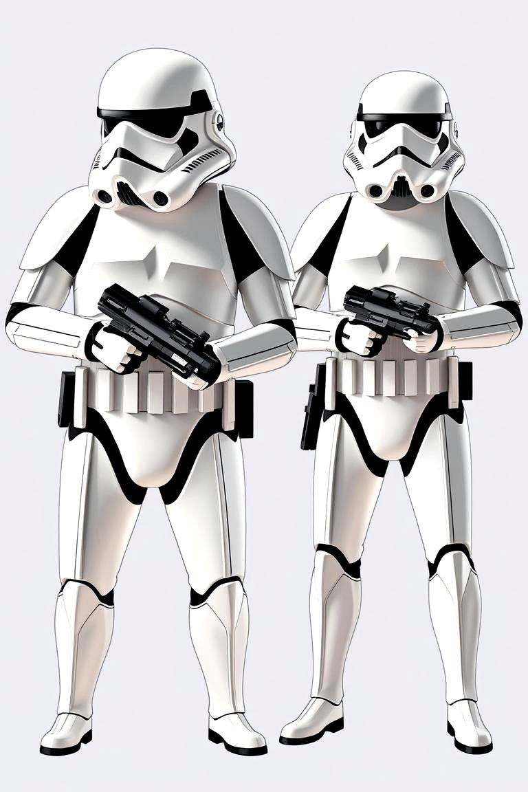 Stormtrooper Wall Decals - 24 Star Wars Nursery Ideas