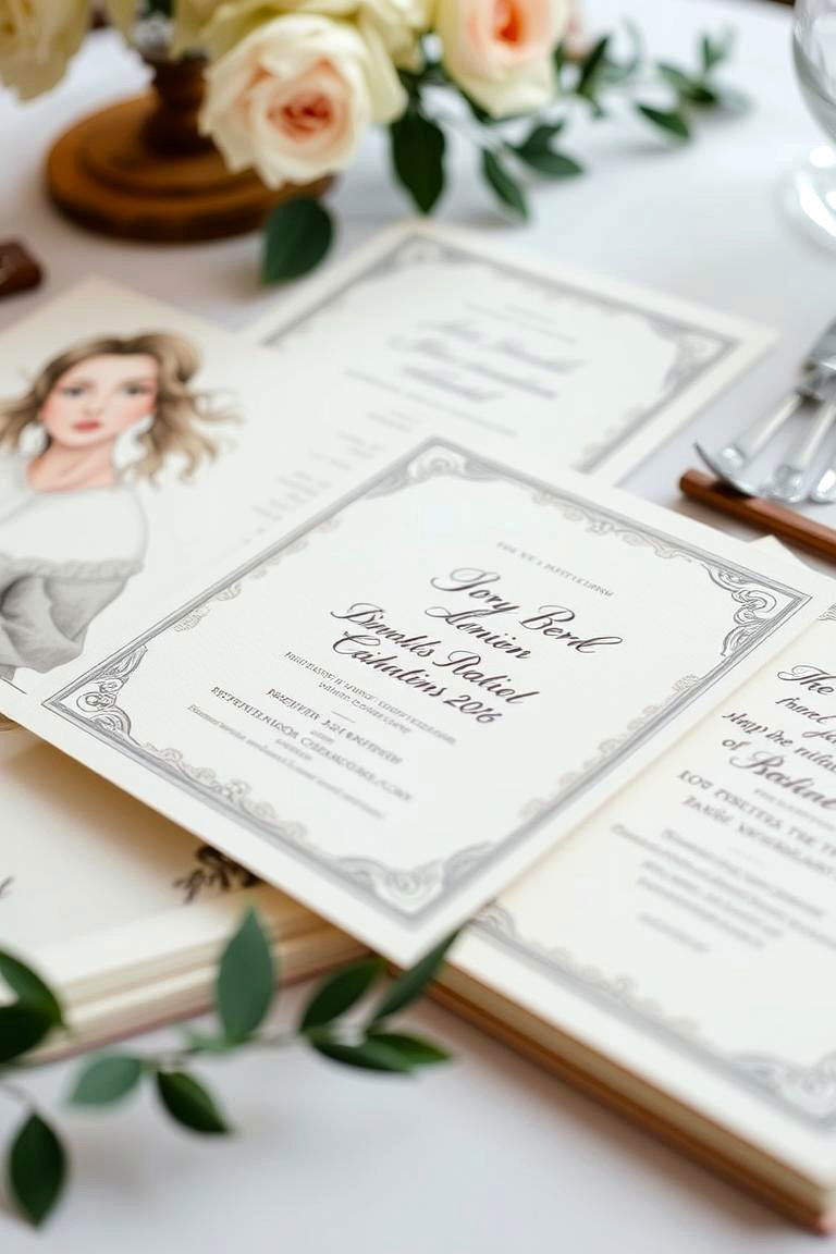 Storybook Invitations - 24 Disney Wedding Ideas