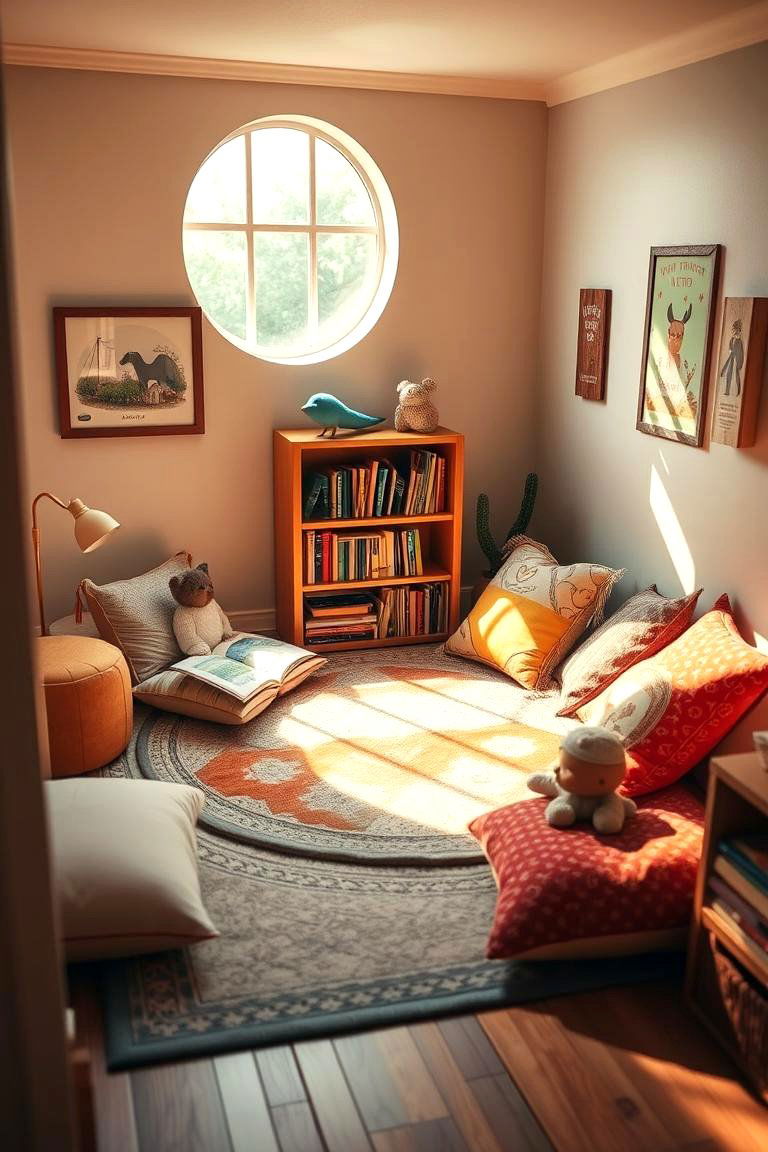 Storybook Reading Corner - 24 Princess Nursery Ideas