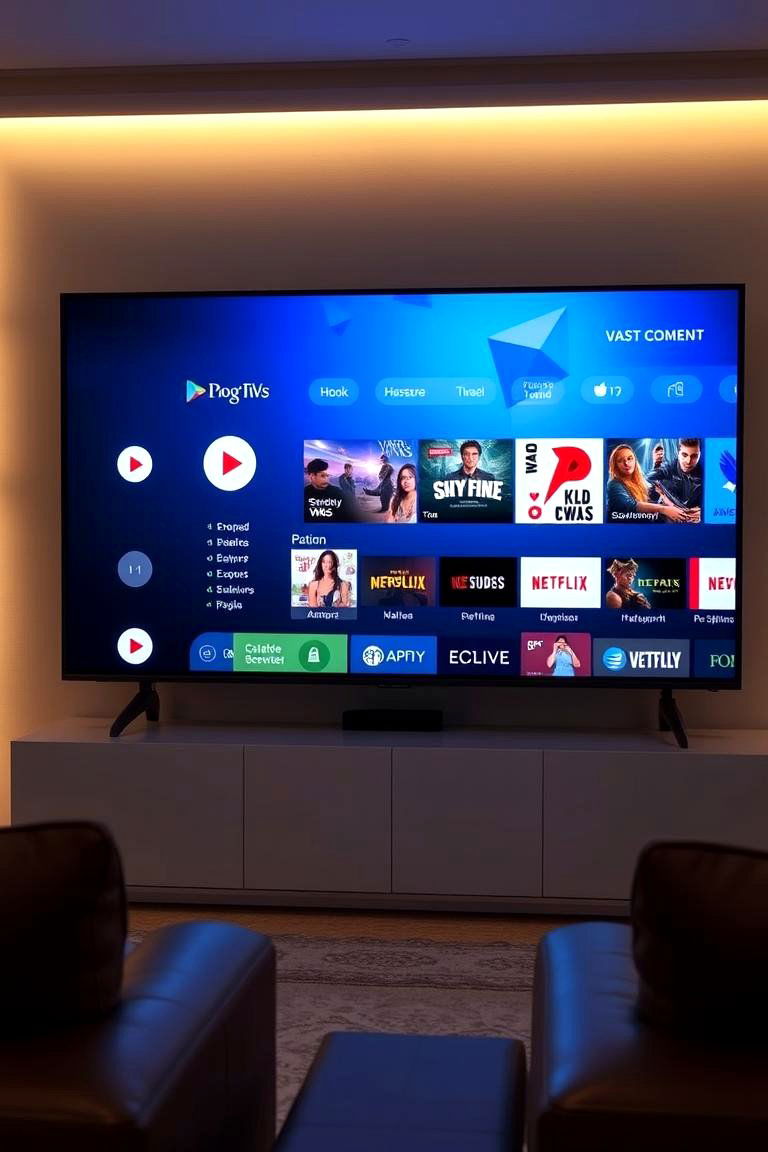 Streaming Device Integration - 24 Home Theater Ideas