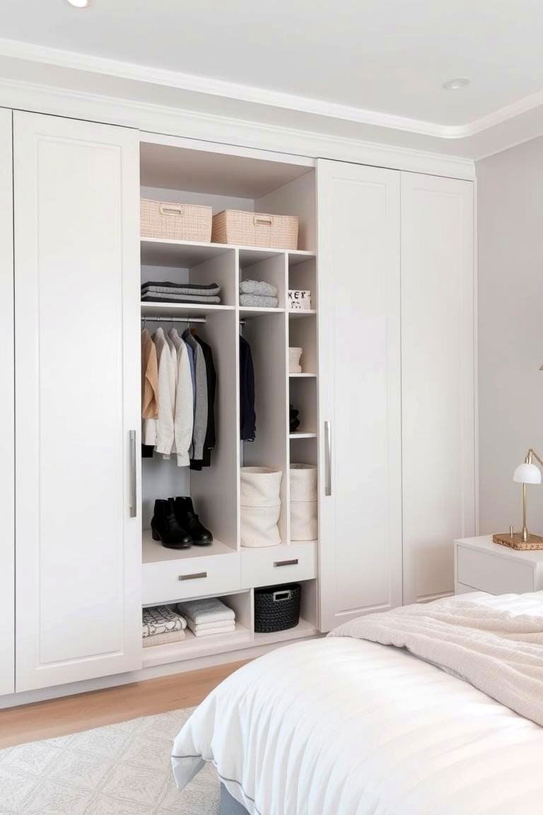 Streamline Storage Solutions - 24 Minimalist Decorating Ideas