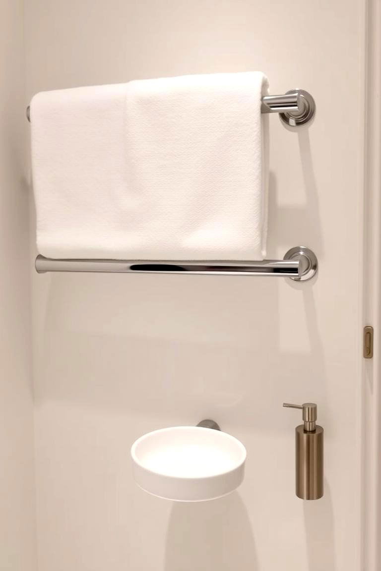 Streamlined Accessories - 24 Small Ensuite Design Ideas