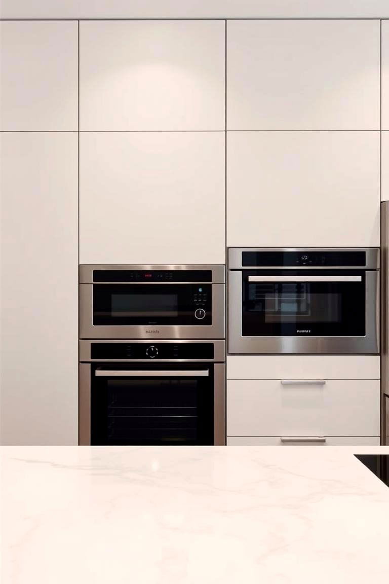 Streamlined Kitchen Appliances - 24 Minimalist Kitchen Ideas