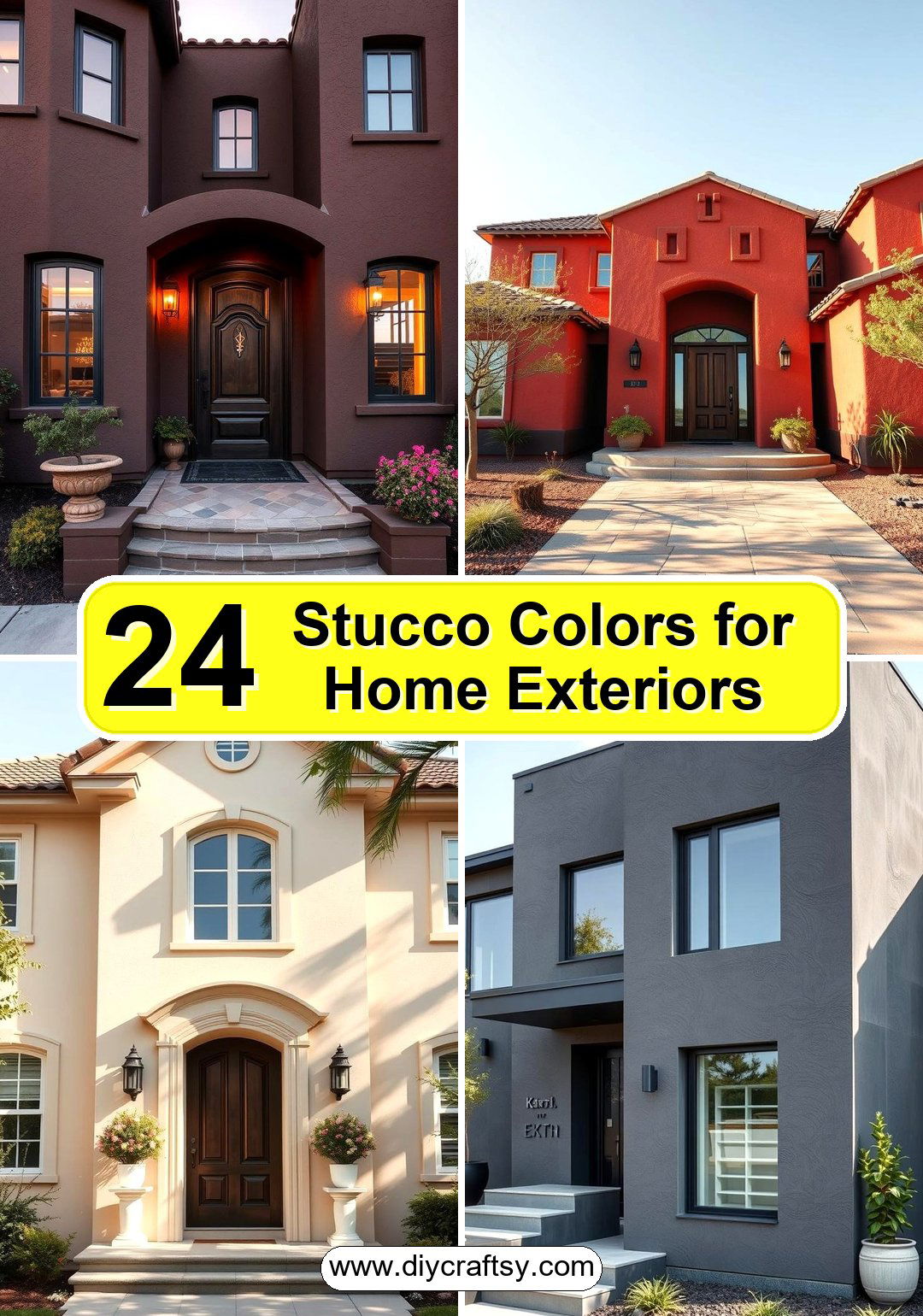 Stucco Colors for Home Exteriors