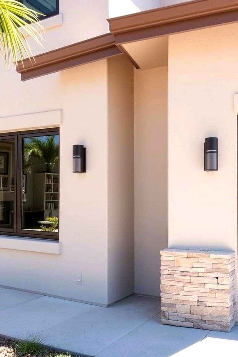 Stucco Siding - 24 Modern Siding Ideas for a Contemporary Home