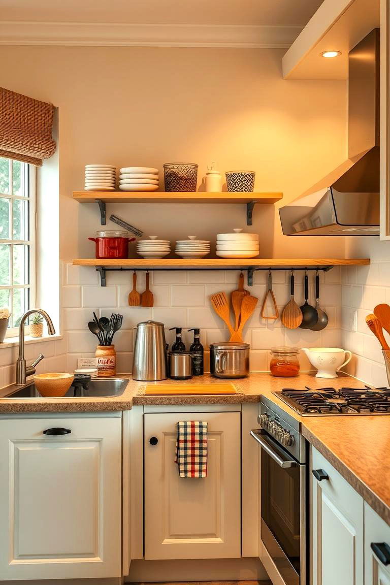 Stylish Baking Corner - 24 Kitchen Corner Ideas