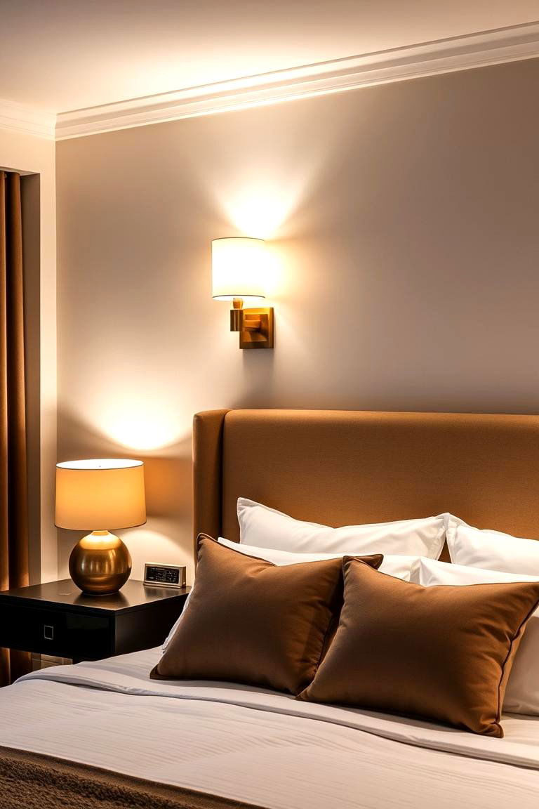 Stylish Bedroom Lighting - 24 Glam Bedroom Ideas