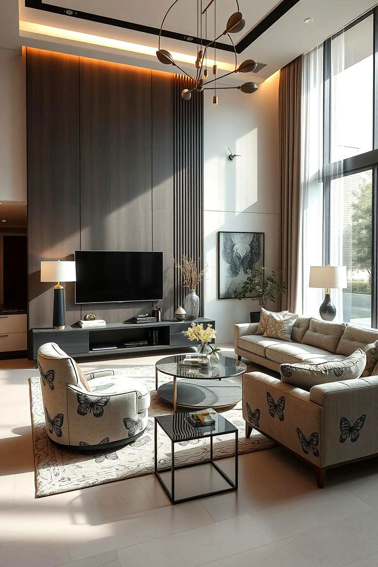 Stylish Butterfly Patterned Furniture - 24 Butterfly-themed Room Ideas