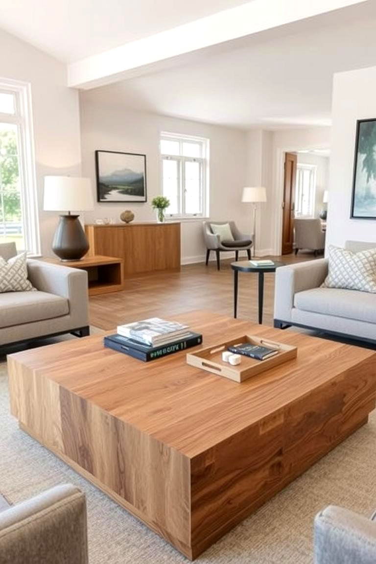 Stylish Coffee Table - 24 Living Room Furniture Ideas