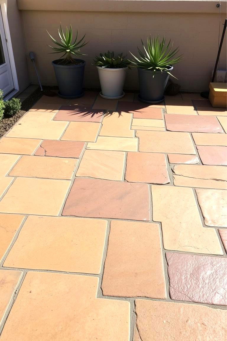 Stylish Flagstone Pavers - 24 Patio Flooring Ideas