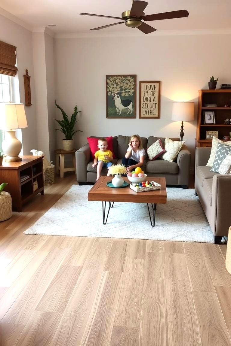 Stylish Vinyl Plank Flooring - 24 Living Room Flooring Ideas