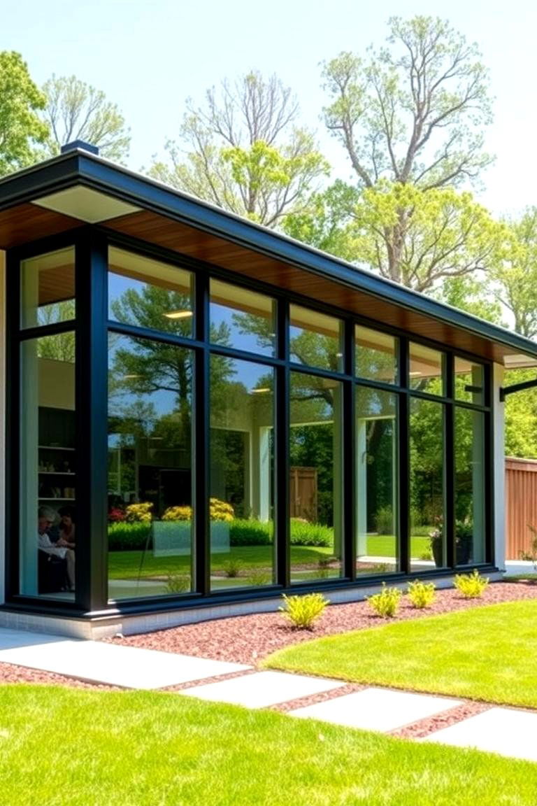Stylish Window Replacements - 24 Ideas for Ranch-Style Home Exteriors