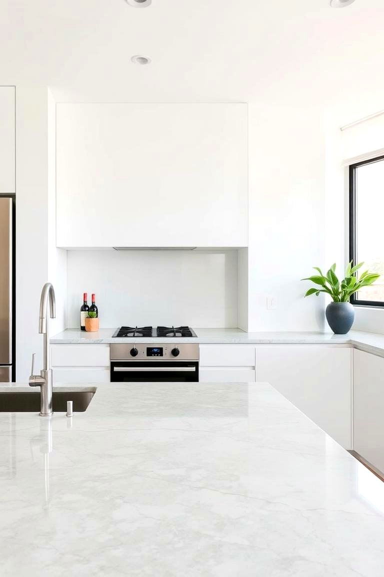 Subtle Accent of Green - 24 Green Marble Countertop Design Ideas