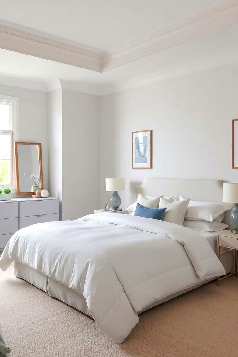 Subtle Blue Touch - 24 Moody Blue Bedroom Ideas