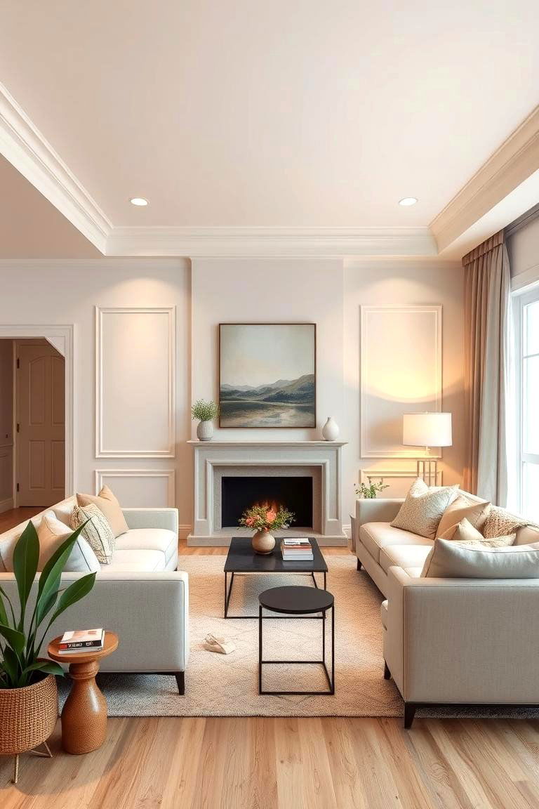 Subtle Ecru Elegance - 24 Off-white Paint Colors for Room