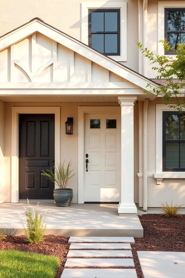 Subtle Ecru - 24 Off-white Paint Colors for Home Exteriors