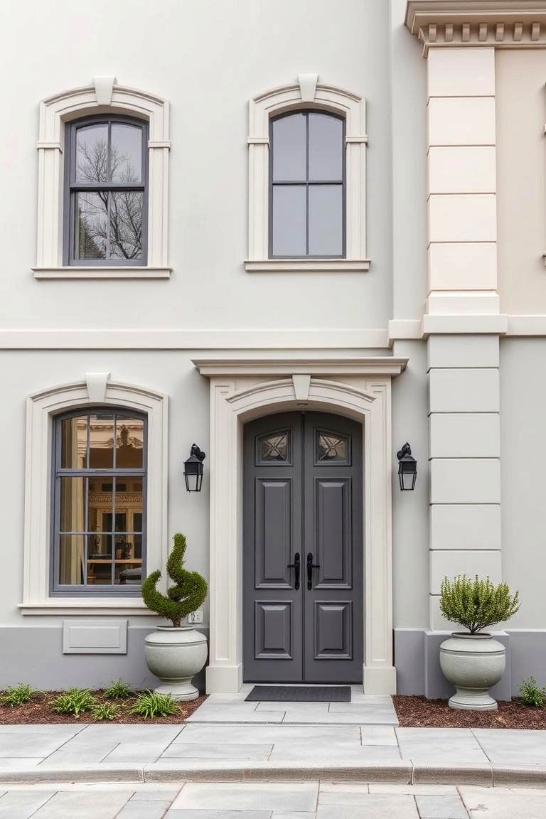 Subtle Greige Sophistication - 24 Greige Paint Colors for Exteriors