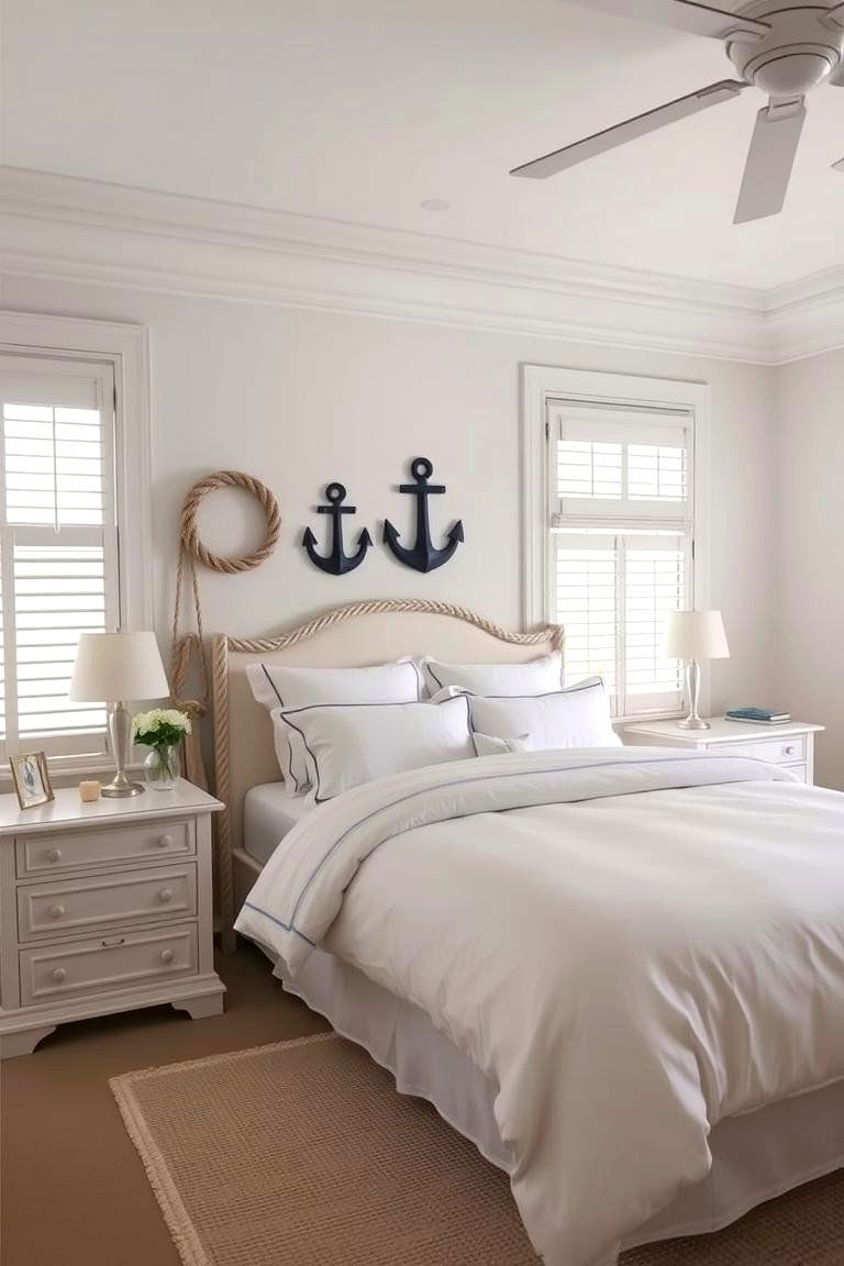 Subtle Maritime Motifs - 24 Cape Cod Upstairs Bedroom Ideas