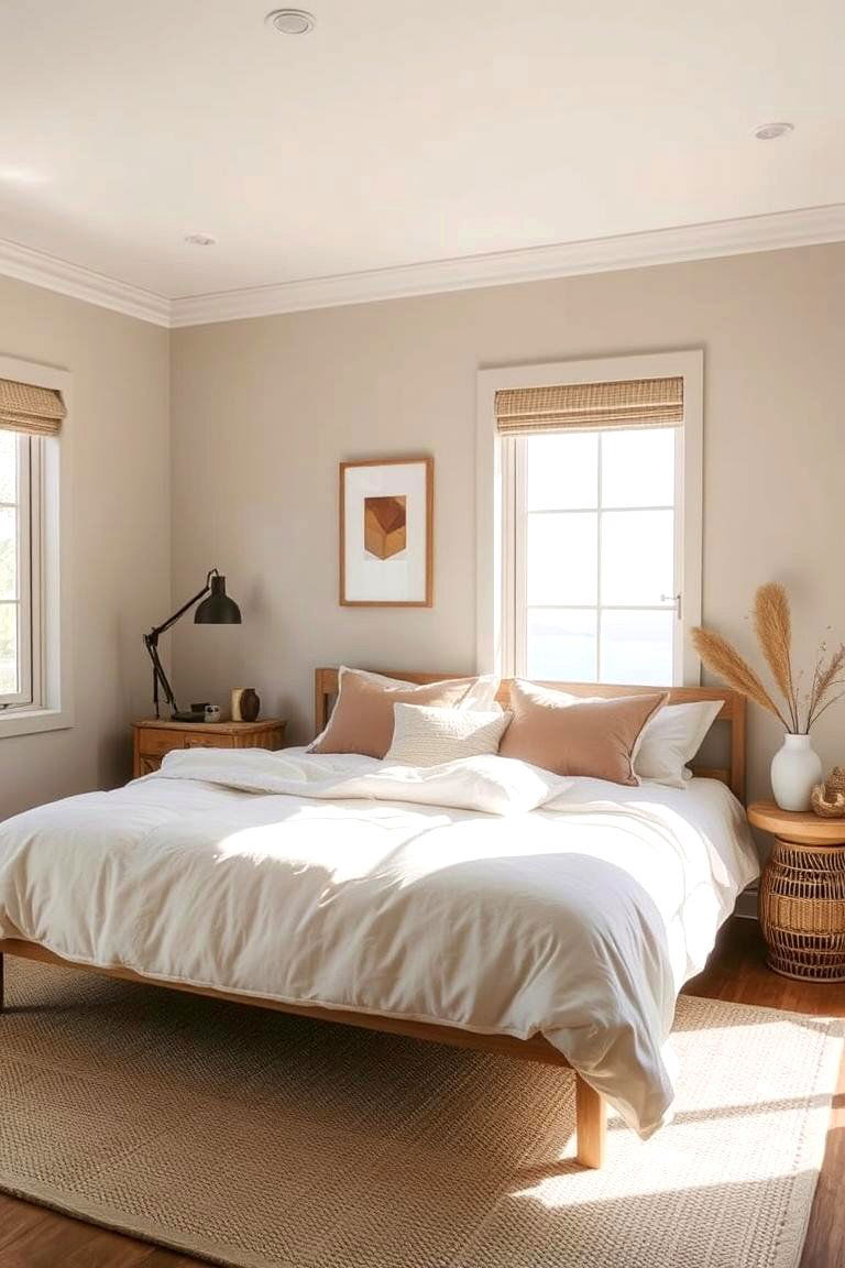 Subtle Nature Inspired Color Schemes - 24 Cottagecore Bedroom Ideas