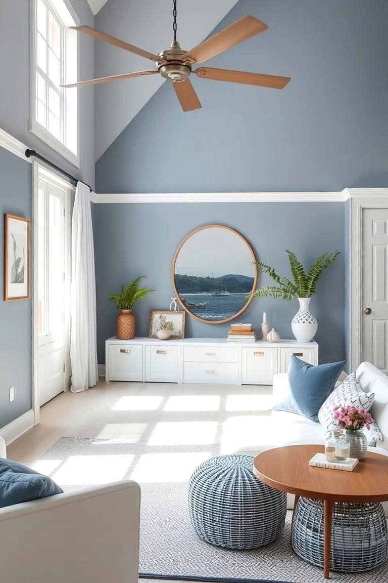 Subtle Nautical - 24 Blue-gray Paint Colors