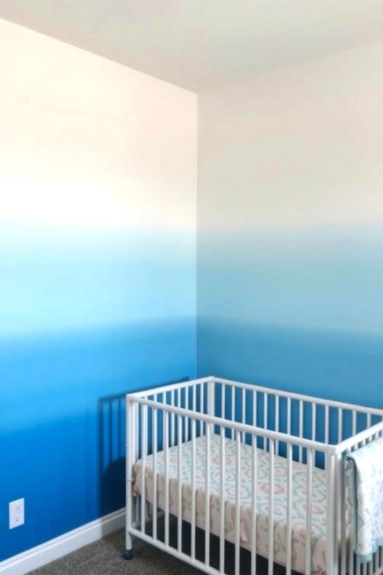Subtle Ombre Effect - 24 Wall Painting Ideas of Any Room