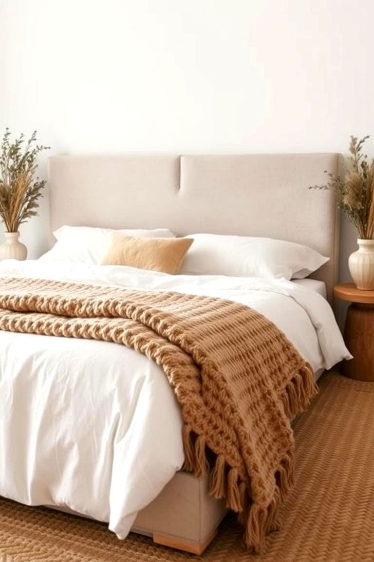 Subtle Pattern Play - 24 Mediterranean Bedroom Ideas