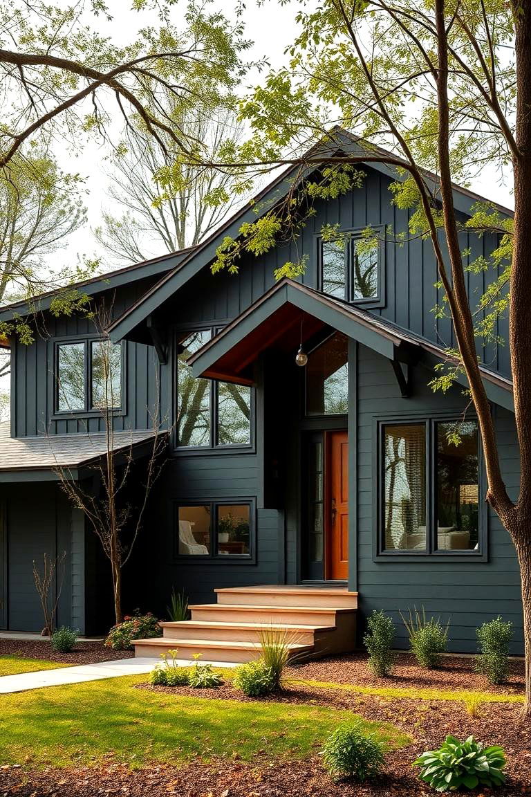 Subtle Spruce - 24 Dark Green Exterior Paint Color Schemes