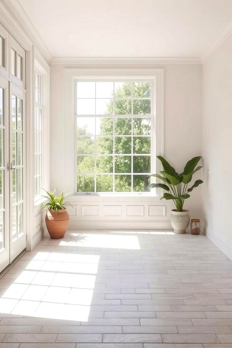 Subtle Subway Tiles - 24 Sunroom Tile Floor Ideas
