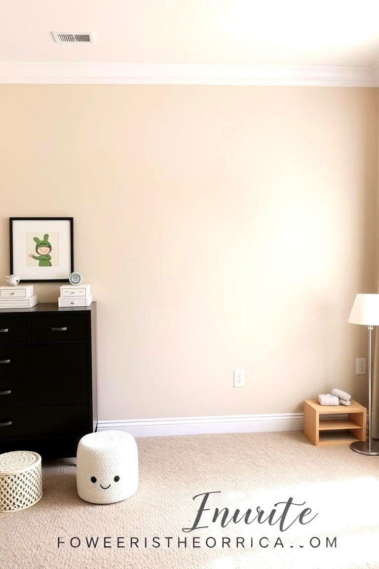 Subtle Textured Walls - 24 Kids Room Paint Ideas