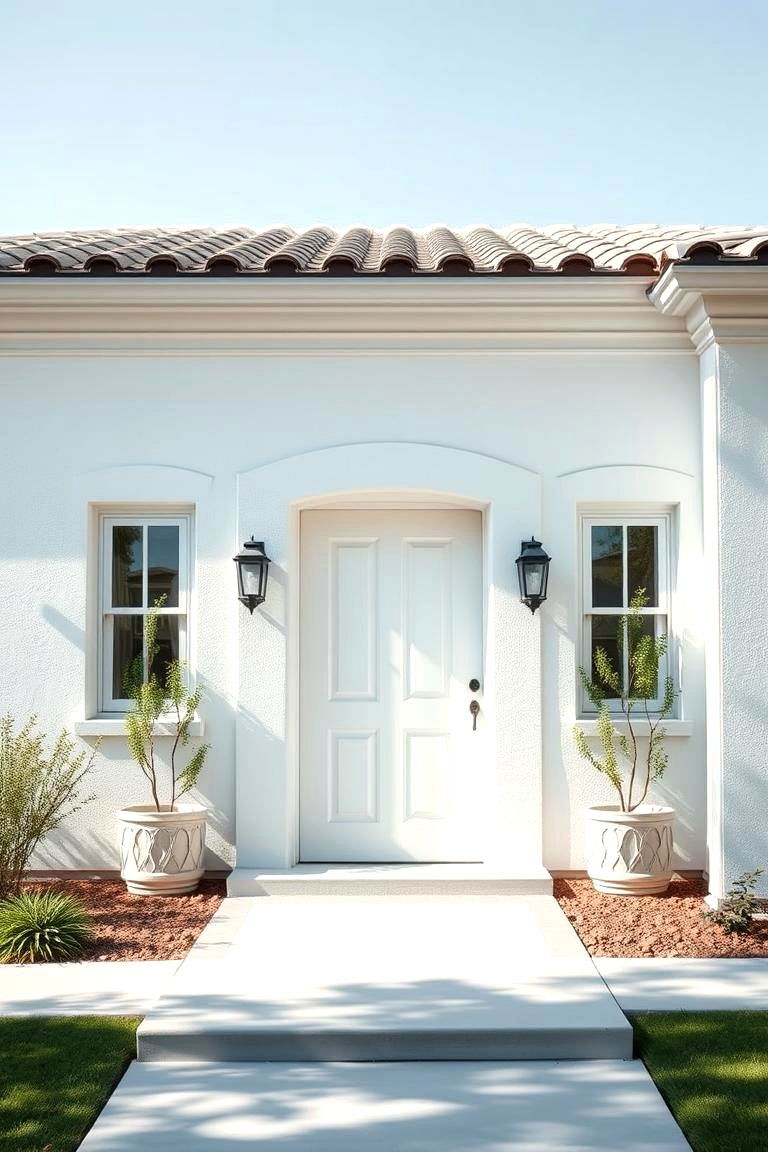 Subtle White - 24 Stucco Colors for Home Exteriors