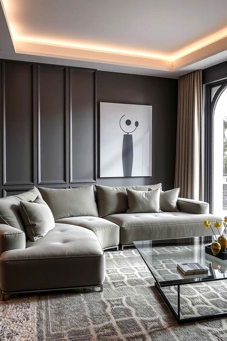 Subtly Integrate Green Through Furniture Undertones - 24 Green Living Room Ideas