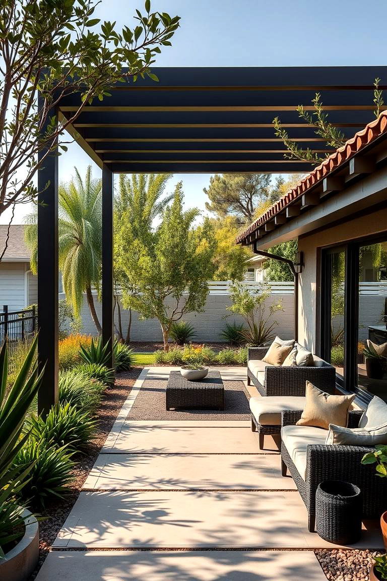 Suburban Oasis in Dark Olive Green - 24 Dark Olive Green House Designs