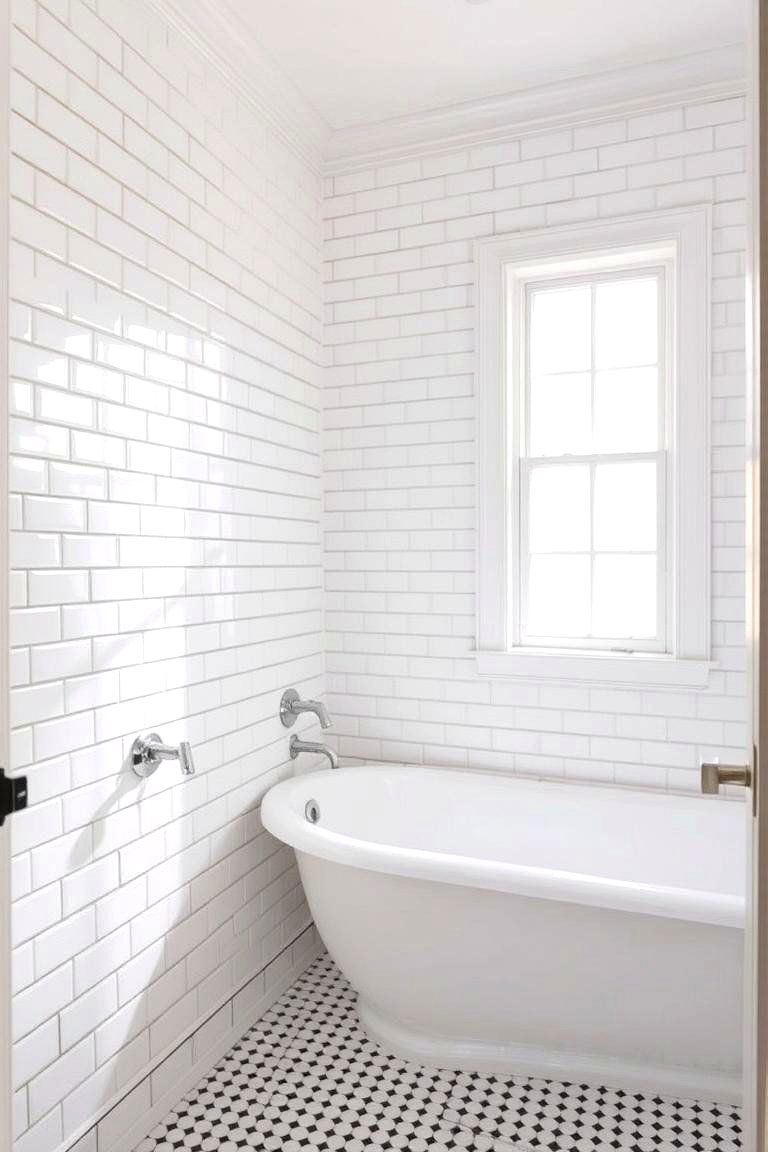 Subway Tile Walls - 24 Traditional Bathroom Ideas