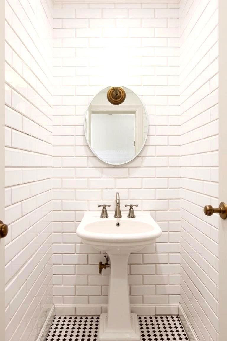 Subway Tile Walls - 24 Western Bathroom Ideas