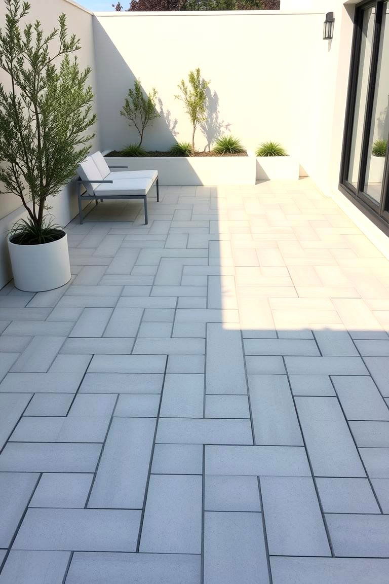 Subway Tiles in an Outdoor Setting - 24 patio tile ideas