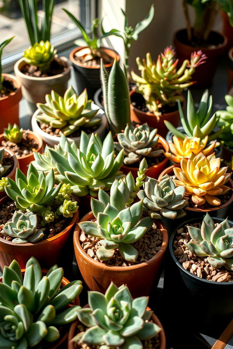 Succulent Arrangements - 24 Small Garden Ideas