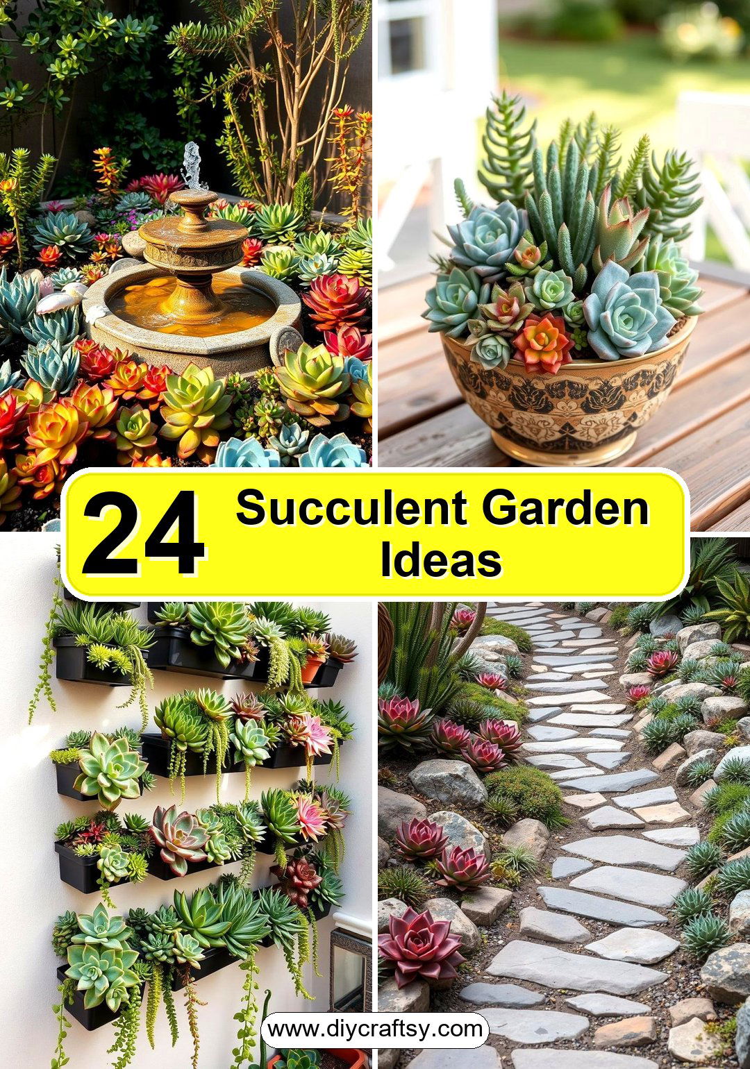 Succulent Garden Ideas