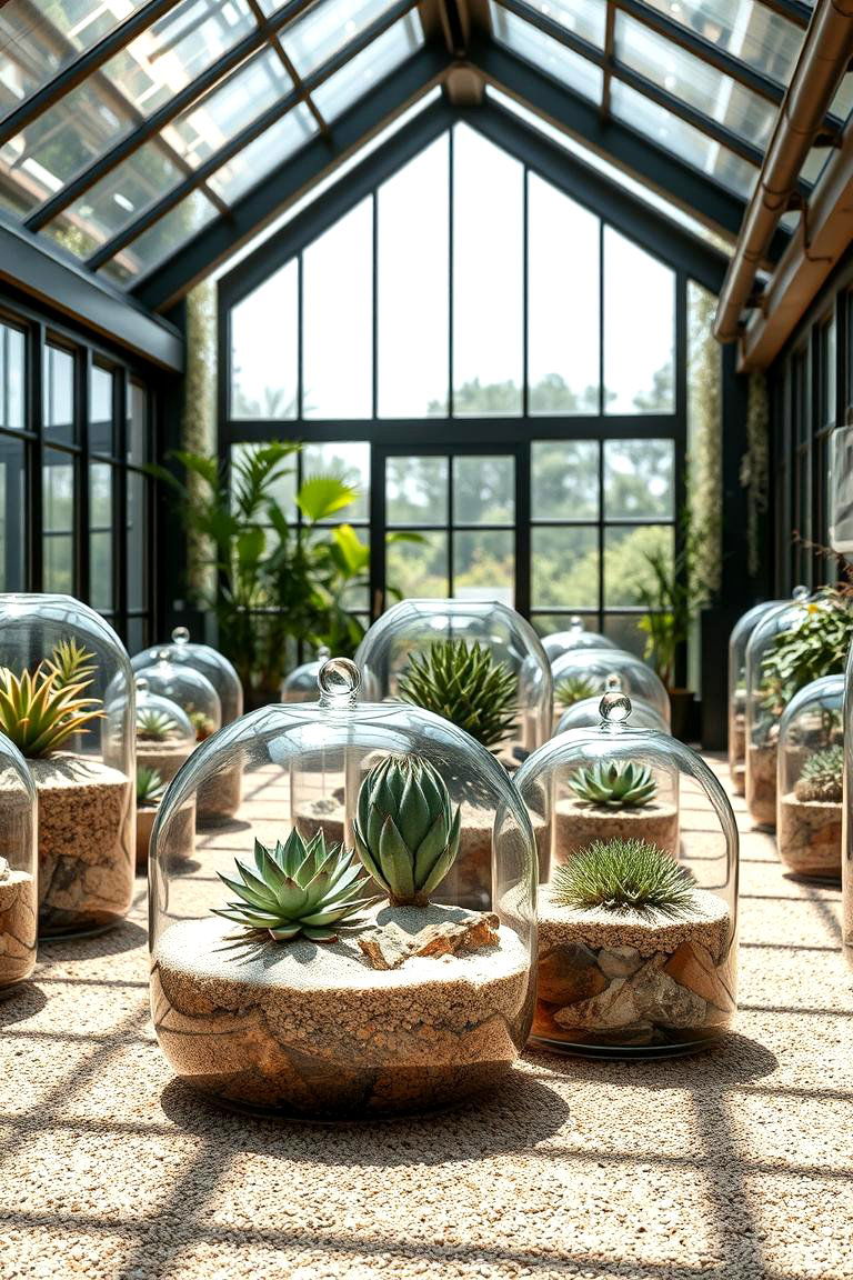 Succulent Terrariums - 24 Greenhouse Decor Ideas