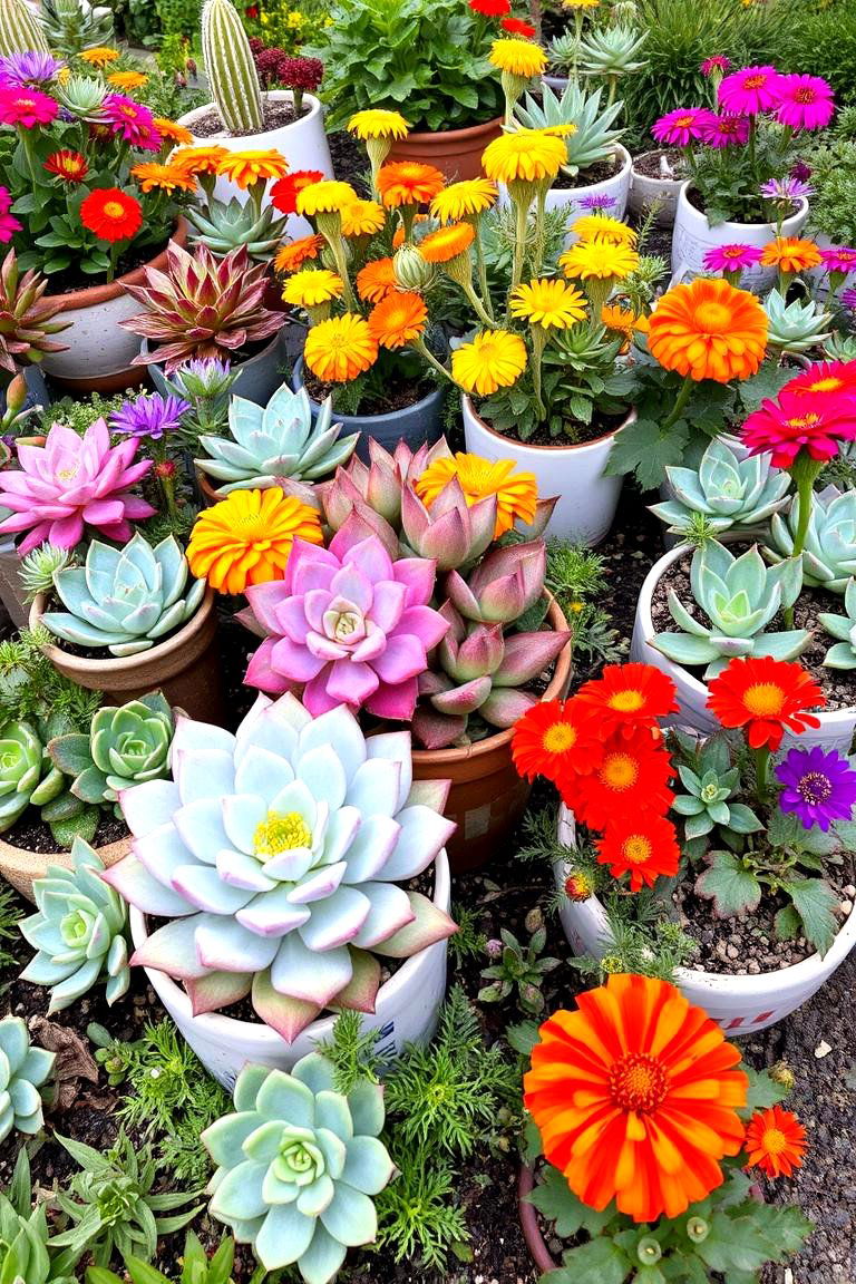 Succulent and Floral Nursery - 24 Floral Nursery Ideas