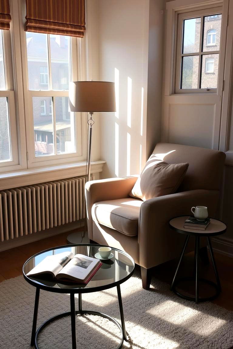 Sun Drenched Reading Corner - 24 Living Room Nook Ideas